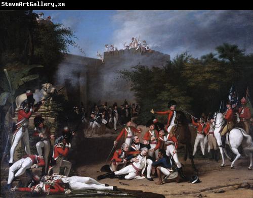 Robert Home The Death of Colonel Moorhouse at the Storming of the Pettah Gate of Bangalore